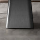 Rectangle Stone Dining Table Modern Dining Table with Pedestal Base Clearhalo 'Dining Tables & Seating' 'Dining Tables' 'dining_table' 'furn' 'furn_dining_table' 'Furniture' 'furniture_dining_table' 'Kitchen & Dining Furniture' 'kitchen' 'kitchen_dining_table' 4941291
