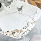 Stone Top Dining Table Contemporary Rectangle Table with Pedestal Base Clearhalo 'Dining Tables & Seating' 'Dining Tables' 'dining_table' 'furn' 'furn_dining_table' 'Furniture' 'furniture_dining_table' 'Kitchen & Dining Furniture' 'kitchen' 'kitchen_dining_table' 4941304