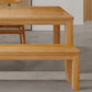 Modern Style Dining Table Rectangle Wood Dining Table with 3 legs Clearhalo 'Dining Tables & Seating' 'Dining Tables' 'dining_table' 'furn' 'furn_dining_table' 'Furniture' 'furniture_dining_table' 'Kitchen & Dining Furniture' 'kitchen' 'kitchen_dining_table' 4941318
