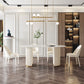 Traditional Luxury Dining Table Oval Sintered Stone White Dining Table for Home Use 70.9"L x 31.5"W x 29.5"H Clearhalo 'Dining Tables & Seating' 'Dining Tables' 'dining_table' 'Furniture' 'furniture_dining_table' 'Kitchen & Dining Furniture' 'kitchen' 'kitchen_dining_table' 4941358