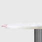 Simplicity Style Furniture Oval Double Pedestal Dining Site Table for Dining Room Clearhalo 'Dining Tables & Seating' 'Dining Tables' 'dining_table' 'furn' 'furn_dining_table' 'Furniture' 'furniture_dining_table' 'Kitchen & Dining Furniture' 'kitchen' 'kitchen_dining_table' 4941378