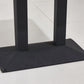 Industrial Wooden Table for Restaurant Dining Table with Pedestal Base in Black Clearhalo 'Dining Tables & Seating' 'Dining Tables' 'dining_table' 'furn' 'furn_dining_table' 'Furniture' 'furniture_dining_table' 'Kitchen & Dining Furniture' 'kitchen' 'kitchen_dining_table' 4941407