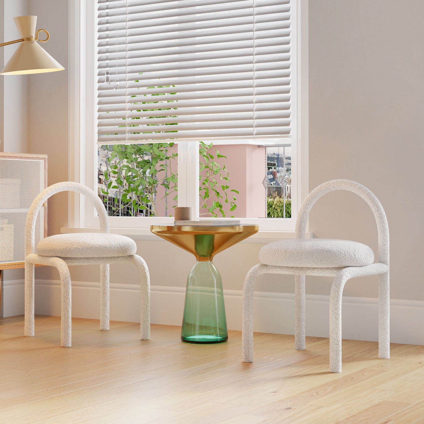 Nodic Style Linen Fabric Dining Chair Armless Open Back Chairs Clearhalo 'Dining Chairs' 'Dining Tables & Seating' 'dining_chair' 'furn' 'furn_dining_chair' 'Furniture' 'furniture_dining_chair' 'Kitchen & Dining Furniture' 4941479