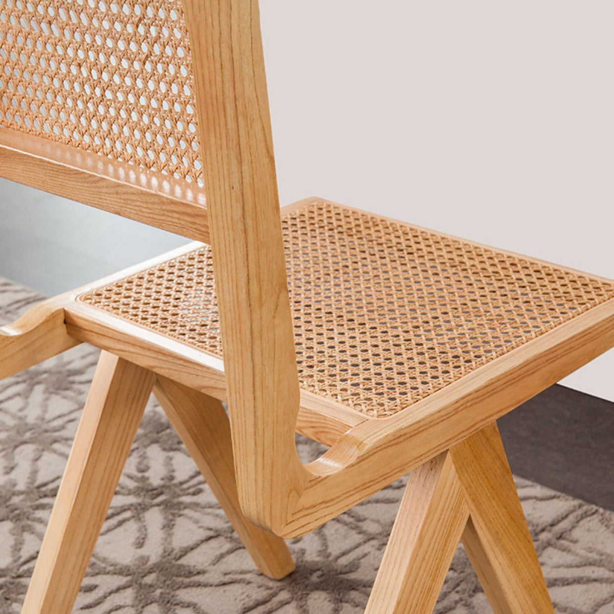 Modern Wicker Dining Chairs for Home Armless Open Back Dining Side Chair Clearhalo 'Dining Chairs' 'Dining Tables & Seating' 'dining_chair' 'furn' 'furn_dining_chair' 'Furniture' 'furniture_dining_chair' 'Kitchen & Dining Furniture' 4941520