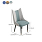 Scandinavian Faux Leather Side Chairs Armless Solid Back Chair Clearhalo 'Dining Chairs' 'Dining Tables & Seating' 'dining_chair' 'furn' 'furn_dining_chair' 'Furniture' 'furniture_dining_chair' 'Kitchen & Dining Furniture' 4941548