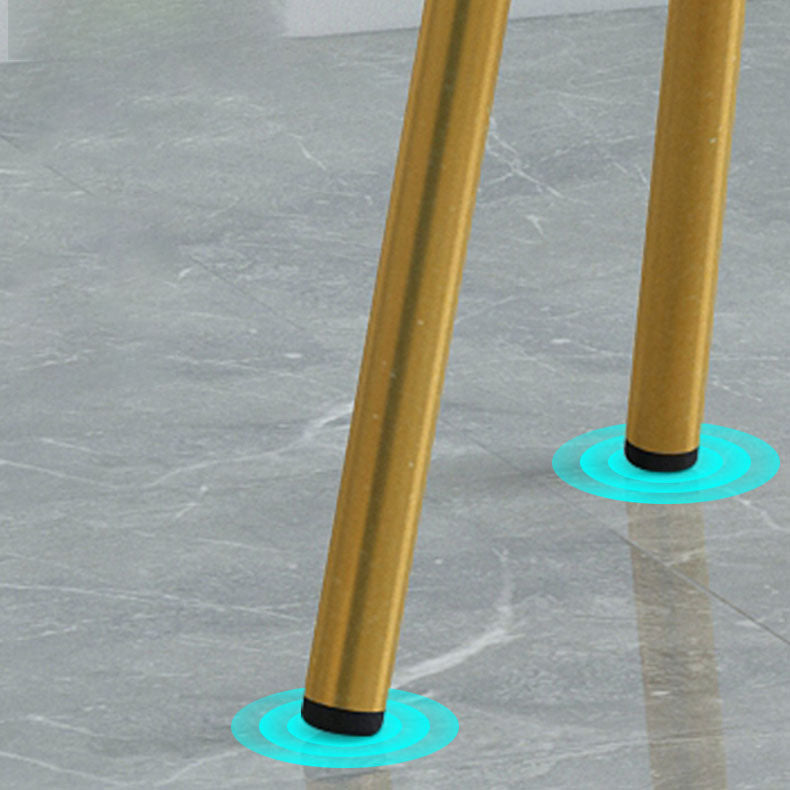 Nordic Design Armless Open Back Chairs Upholstered Side Chairs Clearhalo 'Dining Chairs' 'Dining Tables & Seating' 'dining_chair' 'furn' 'furn_dining_chair' 'Furniture' 'furniture_dining_chair' 'Kitchen & Dining Furniture' 4941644