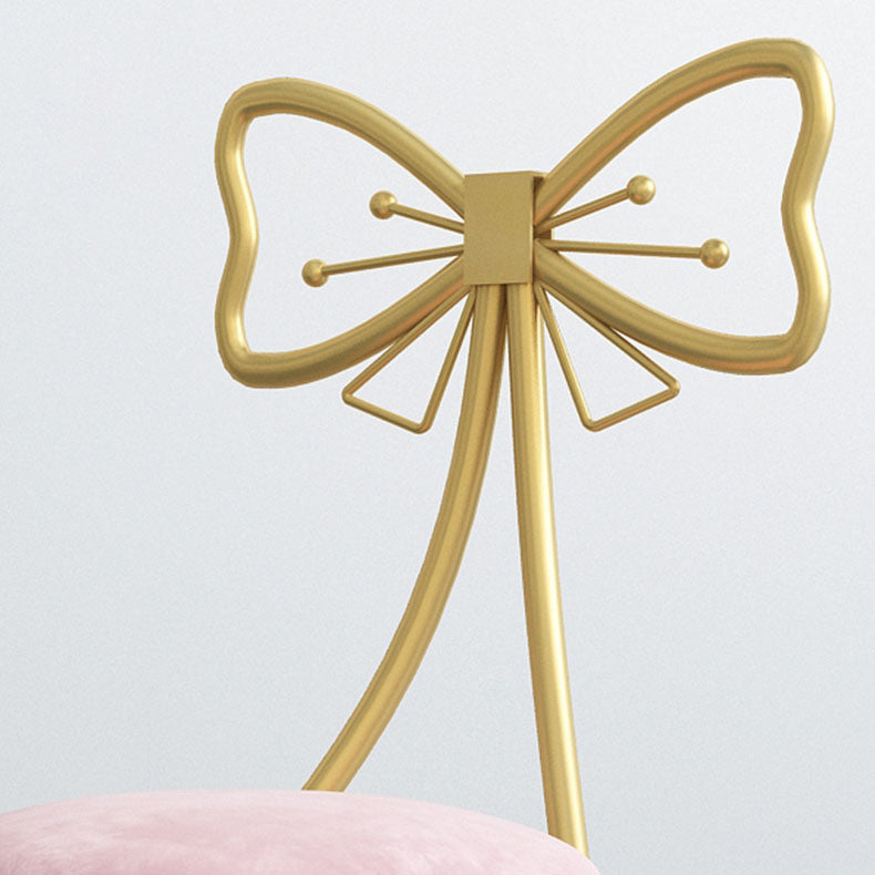 Nordic Design Armless Open Back Chairs Upholstered Side Chairs Clearhalo 'Dining Chairs' 'Dining Tables & Seating' 'dining_chair' 'furn' 'furn_dining_chair' 'Furniture' 'furniture_dining_chair' 'Kitchen & Dining Furniture' 4941646