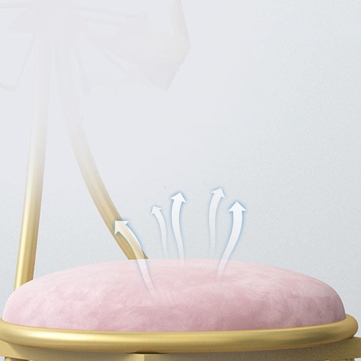 Nordic Design Armless Open Back Chairs Upholstered Side Chairs Clearhalo 'Dining Chairs' 'Dining Tables & Seating' 'dining_chair' 'furn' 'furn_dining_chair' 'Furniture' 'furniture_dining_chair' 'Kitchen & Dining Furniture' 4941649