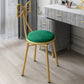 Nordic Design Armless Open Back Chairs Upholstered Side Chairs Army Green 1 Piece Clearhalo 'Dining Chairs' 'Dining Tables & Seating' 'dining_chair' 'furn' 'furn_dining_chair' 'Furniture' 'furniture_dining_chair' 'Kitchen & Dining Furniture' 4941669