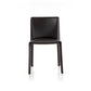 Minimalist Design Leather Dining Chair for Home Solid Back Armless Dining Chair Clearhalo 'Dining Chairs' 'Dining Tables & Seating' 'dining_chair' 'furn' 'furn_dining_chair' 'Furniture' 'furniture_dining_chair' 'Kitchen & Dining Furniture' 4941711