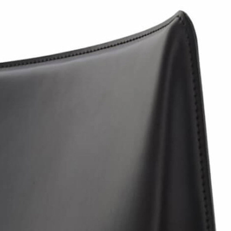 Minimalist Design Leather Dining Chair for Home Solid Back Armless Dining Chair Clearhalo 'Dining Chairs' 'Dining Tables & Seating' 'dining_chair' 'furn' 'furn_dining_chair' 'Furniture' 'furniture_dining_chair' 'Kitchen & Dining Furniture' 4941712