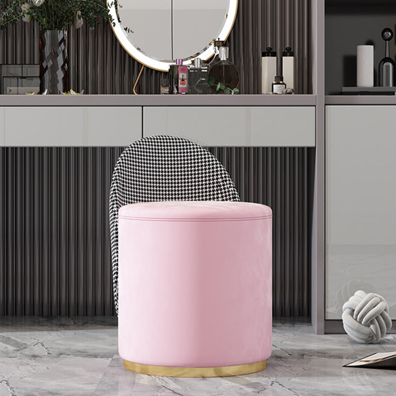 Glam Style Velvet Dining Armless Chair Metal Dining Chairs for Home Use Clearhalo 'Dining Chairs' 'Dining Tables & Seating' 'dining_chair' 'furn' 'furn_dining_chair' 'Furniture' 'furniture_dining_chair' 'Kitchen & Dining Furniture' 4942095