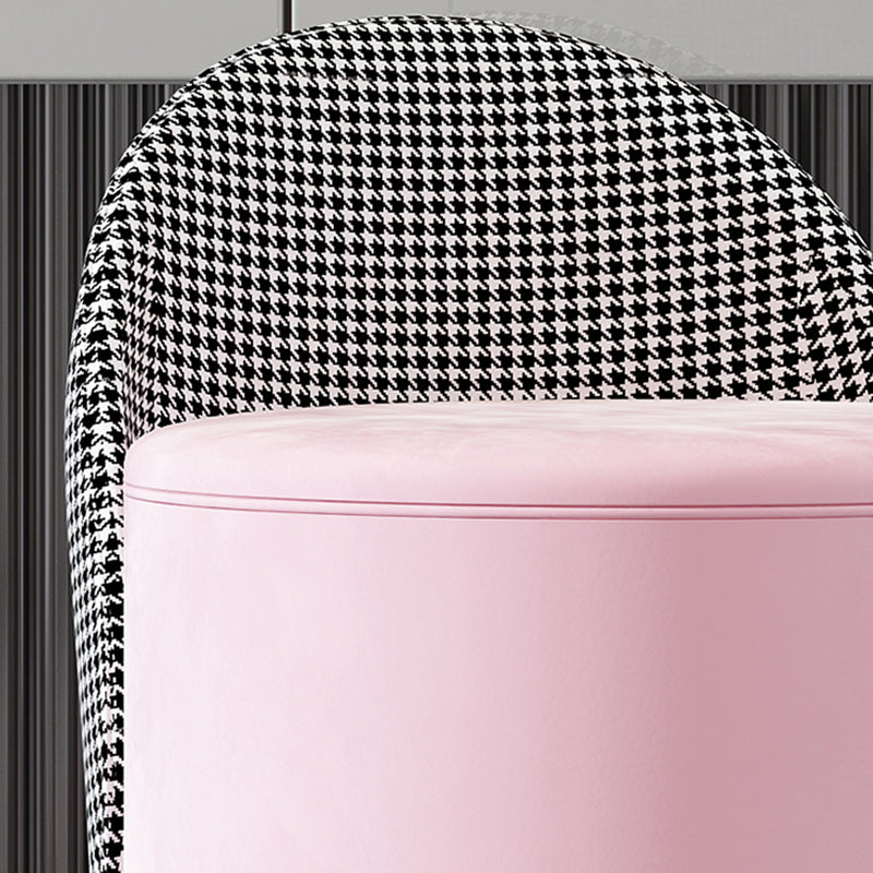 Glam Style Velvet Dining Armless Chair Metal Dining Chairs for Home Use Clearhalo 'Dining Chairs' 'Dining Tables & Seating' 'dining_chair' 'furn' 'furn_dining_chair' 'Furniture' 'furniture_dining_chair' 'Kitchen & Dining Furniture' 4942103