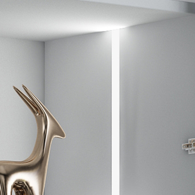 82.68"H Bookcase Contemporary Style Bookshelf With Doors for Office Home Clearhalo 'Bookcases' 'furn' 'furn_bookcases' 'Furniture' 'furniture_bookcases' 'Office Furniture' 4945603