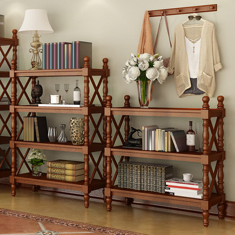 Home Office Solid Wood Bookcase Modern Etagere Bookshelf with Rectangle Shelves Clearhalo 'Bookcases' 'furn' 'furn_bookcases' 'Furniture' 'furniture_bookcases' 'Office Furniture' 4945626