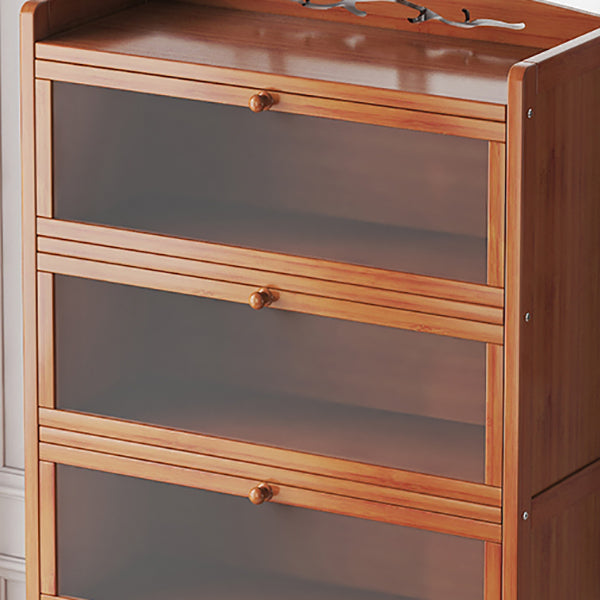 Standard Shelf Bookcase with Doors Modern Bookshelf for Home Office Clearhalo 'Bookcases' 'Furniture' 'furniture_bookcases' 'Office Furniture' 4945695