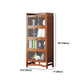 Standard Shelf Bookcase with Doors Modern Bookshelf for Home Office Clearhalo 'Bookcases' 'Furniture' 'furniture_bookcases' 'Office Furniture' 4945703