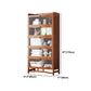 Standard Shelf Bookcase with Doors Modern Bookshelf for Home Office Clearhalo 'Bookcases' 'Furniture' 'furniture_bookcases' 'Office Furniture' 4945708