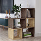 Contemporary Solid Wood Bookcase Open Back Bookshelf for Home Clearhalo 'Bookcases' 'Furniture' 'furniture_bookcases' 'Office Furniture' 4945709