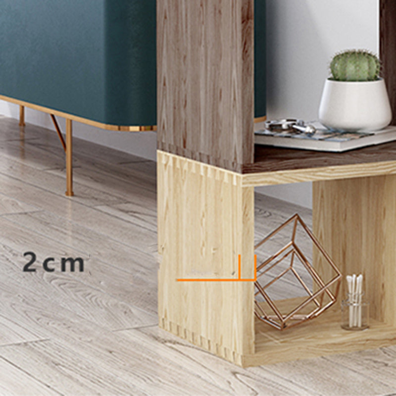 Contemporary Solid Wood Bookcase Open Back Bookshelf for Home Clearhalo 'Bookcases' 'Furniture' 'furniture_bookcases' 'Office Furniture' 4945721