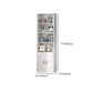 Pure White Shelf Bookcase Modern & Contemporary Bookshelf with Doors for Office Clearhalo 'Bookcases' 'Furniture' 'furniture_bookcases' 'Office Furniture' 4945773