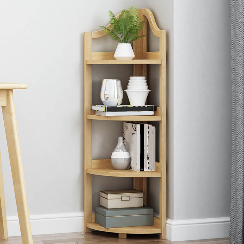 Modern Style Bookshelf Solid Wood Open Back Bookcase for Home Clearhalo 'Bookcases' 'Furniture' 'furniture_bookcases' 'Office Furniture' 4945784