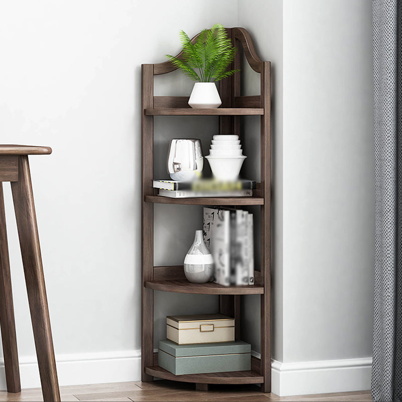 Modern Style Bookshelf Solid Wood Open Back Bookcase for Home Clearhalo 'Bookcases' 'Furniture' 'furniture_bookcases' 'Office Furniture' 4945788