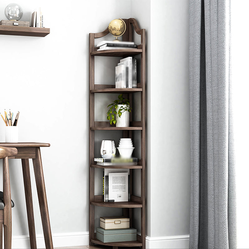 Modern Style Bookshelf Solid Wood Open Back Bookcase for Home Clearhalo 'Bookcases' 'Furniture' 'furniture_bookcases' 'Office Furniture' 4945790