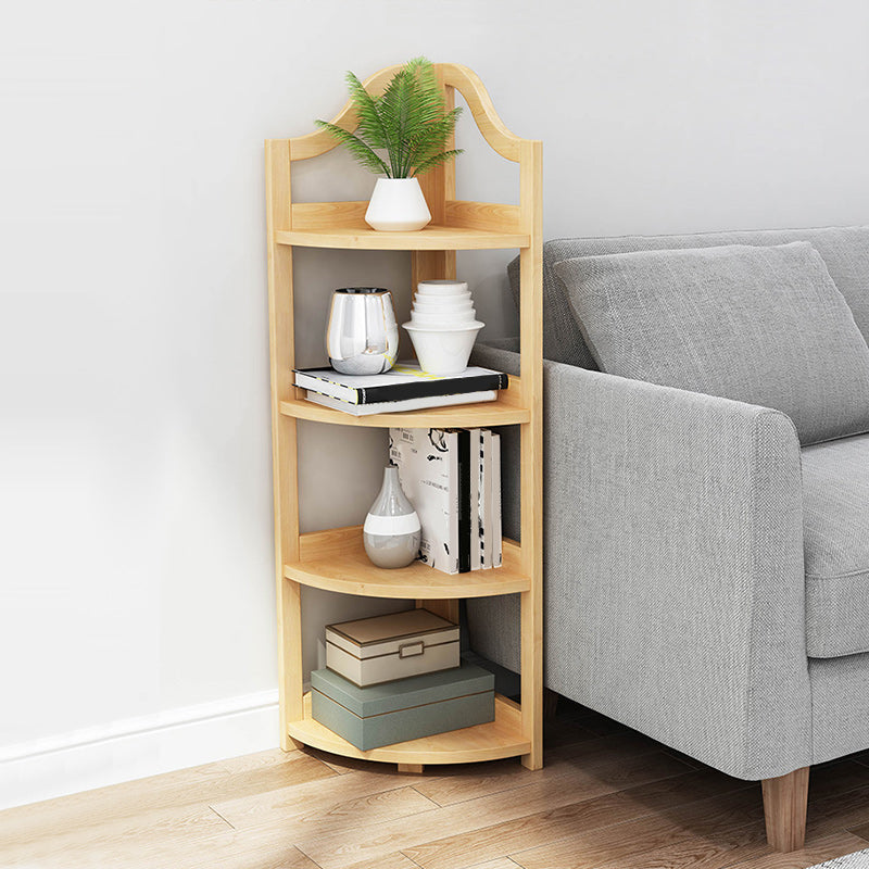 Modern Style Bookshelf Solid Wood Open Back Bookcase for Home Clearhalo 'Bookcases' 'Furniture' 'furniture_bookcases' 'Office Furniture' 4945798