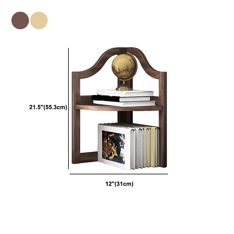 Modern Style Bookshelf Solid Wood Open Back Bookcase for Home Clearhalo 'Bookcases' 'Furniture' 'furniture_bookcases' 'Office Furniture' 4945803