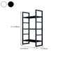 3/4/5-Shelf Iron Etagere Bookshelf Black and White Vertical Bookcase for Living Room Clearhalo 'Bookcases' 'furn' 'furn_bookcases' 'Furniture' 'furniture_bookcases' 'Office Furniture' 4945845