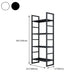 3/4/5-Shelf Iron Etagere Bookshelf Black and White Vertical Bookcase for Living Room Clearhalo 'Bookcases' 'furn' 'furn_bookcases' 'Furniture' 'furniture_bookcases' 'Office Furniture' 4945849
