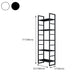 3/4/5-Shelf Iron Etagere Bookshelf Black and White Vertical Bookcase for Living Room Clearhalo 'Bookcases' 'furn' 'furn_bookcases' 'Furniture' 'furniture_bookcases' 'Office Furniture' 4945853