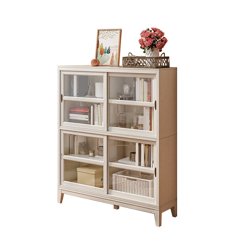 Modern & Contemporary Bookshelf Open Bookcase for Home Office 47.2"L x 13.6"W x 55.5"H White Clearhalo 'Bookcases' 'furn' 'furn_bookcases' 'Furniture' 'furniture_bookcases' 'Office Furniture' 4945861