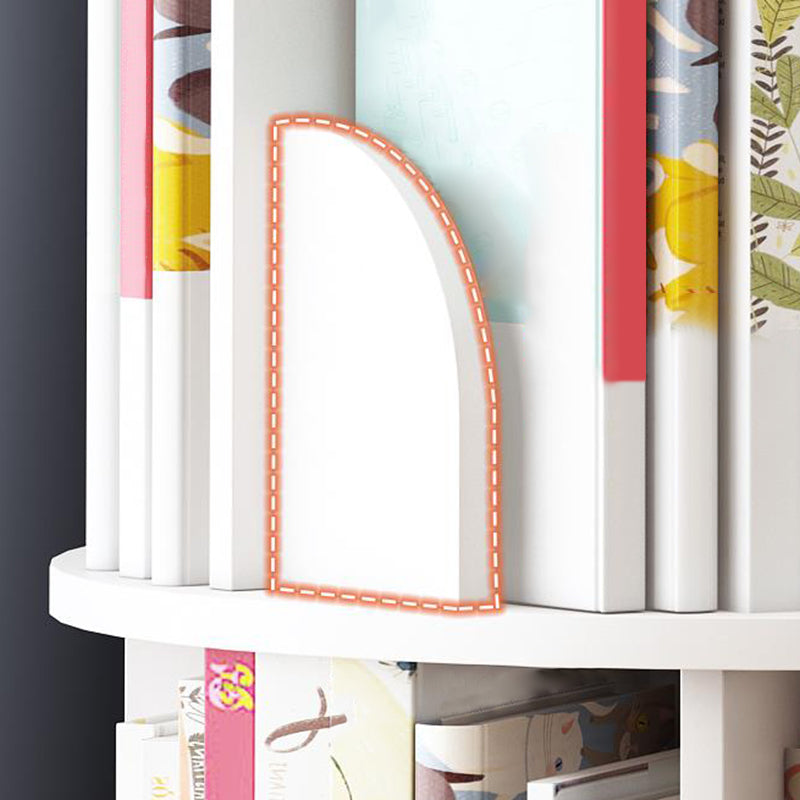 Wood Geometric Bookcase Contemporary Closed Back Book Shelf for Home Office Clearhalo 'Bookcases' 'furn' 'furn_bookcases' 'Furniture' 'furniture_bookcases' 'Office Furniture' 4945893