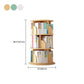 Wood Geometric Bookcase Contemporary Closed Back Book Shelf for Home Office Clearhalo 'Bookcases' 'furn' 'furn_bookcases' 'Furniture' 'furniture_bookcases' 'Office Furniture' 4945908