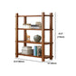 Vertical Shelf Bookcase with Shelves Wooden Bookshelf for Home Office Clearhalo 'Bookcases' 'furn' 'furn_bookcases' 'Furniture' 'furniture_bookcases' 'Office Furniture' 4945961
