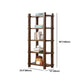 Vertical Shelf Bookcase with Shelves Wooden Bookshelf for Home Office Clearhalo 'Bookcases' 'furn' 'furn_bookcases' 'Furniture' 'furniture_bookcases' 'Office Furniture' 4945970