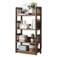 Standard Shelf Bookcase With Rectangular Shelves Wooden Bookshelf Clearhalo 'Bookcases' 'Furniture' 'furniture_bookcases' 'Office Furniture' 4946021