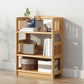 Standard Shelf Bookcase With Rectangular Shelves Wooden Bookshelf Clearhalo 'Bookcases' 'Furniture' 'furniture_bookcases' 'Office Furniture' 4946031