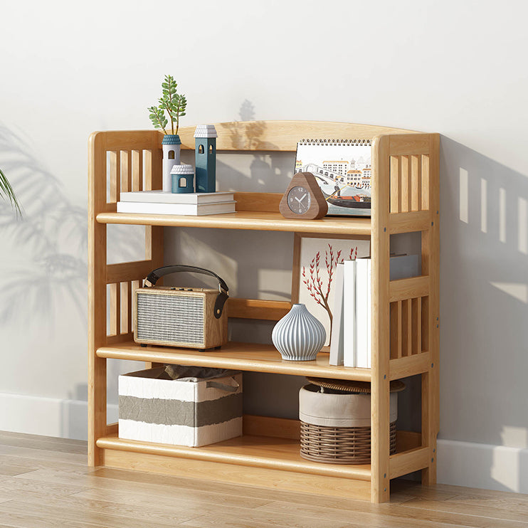 Standard Shelf Bookcase With Rectangular Shelves Wooden Bookshelf Clearhalo 'Bookcases' 'Furniture' 'furniture_bookcases' 'Office Furniture' 4946033