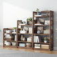 Standard Shelf Bookcase With Rectangular Shelves Wooden Bookshelf Clearhalo 'Bookcases' 'Furniture' 'furniture_bookcases' 'Office Furniture' 4946042