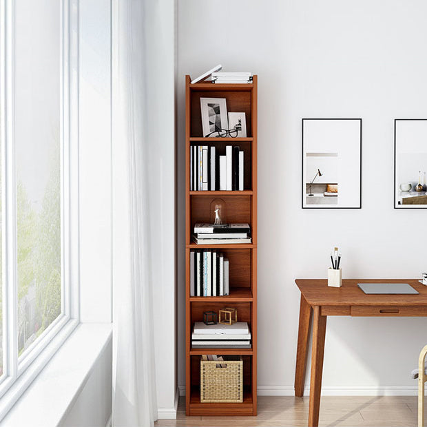 Modern Vertical Standard Bookshelf Manufactured Wood Bookcase for Living Room Clearhalo 'Bookcases' 'furn' 'furn_bookcases' 'Furniture' 'furniture_bookcases' 'Office Furniture' 4946076