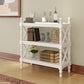 Solid Wood Bookshelf Industrial Bookcase 3-shelf Etagere With Rectangular Shelves Clearhalo 'Bookcases' 'furn' 'furn_bookcases' 'Furniture' 'furniture_bookcases' 'Office Furniture' 4946094