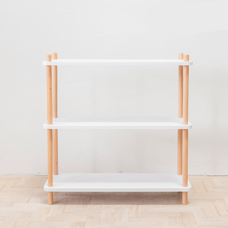 Etagere Shelf Bookcase Modern & Contemporary Bookshelf for Home Office White 31"L x 12"W x 31"H Clearhalo 'Bookcases' 'Furniture' 'furniture_bookcases' 'Office Furniture' 4946105