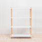 Etagere Shelf Bookcase Modern & Contemporary Bookshelf for Home Office White 31.5"L x 11.8"W x 44.5"H Clearhalo 'Bookcases' 'Furniture' 'furniture_bookcases' 'Office Furniture' 4946107