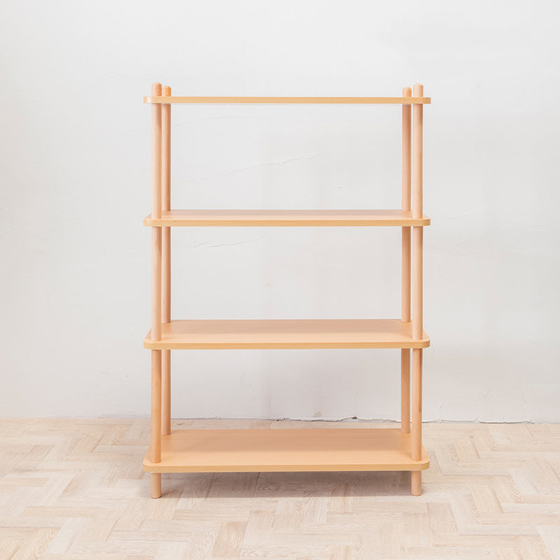 Etagere Shelf Bookcase Modern & Contemporary Bookshelf for Home Office Natural 31.5"L x 11.8"W x 44.5"H Clearhalo 'Bookcases' 'Furniture' 'furniture_bookcases' 'Office Furniture' 4946112