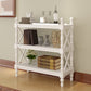 Modern Solid Wood Bookcase Home Office Bookshelf with Rectangular Shelves White Clearhalo 'Bookcases' 'furn' 'furn_bookcases' 'Furniture' 'furniture_bookcases' 'Office Furniture' 4946137