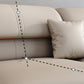 Contemporary Pillow Top Arm Sectional Sofa 34.65"H Cushion Back Sofa Clearhalo 'furn' 'furn_sectionals' 'Furniture' 'furniture_sectionals' 'Living Room Furniture' 'Sectionals' 4946508