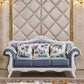 Traditional 3-seater Rolled Arm Sofa Velvet Tufted Back Couch for Living Room Dark Blue Gray-White Clearhalo 'furn' 'furn_sofas' 'Furniture' 'furniture_sofas' 'Living Room Furniture' 'Sofa' 'sofas' 4946709